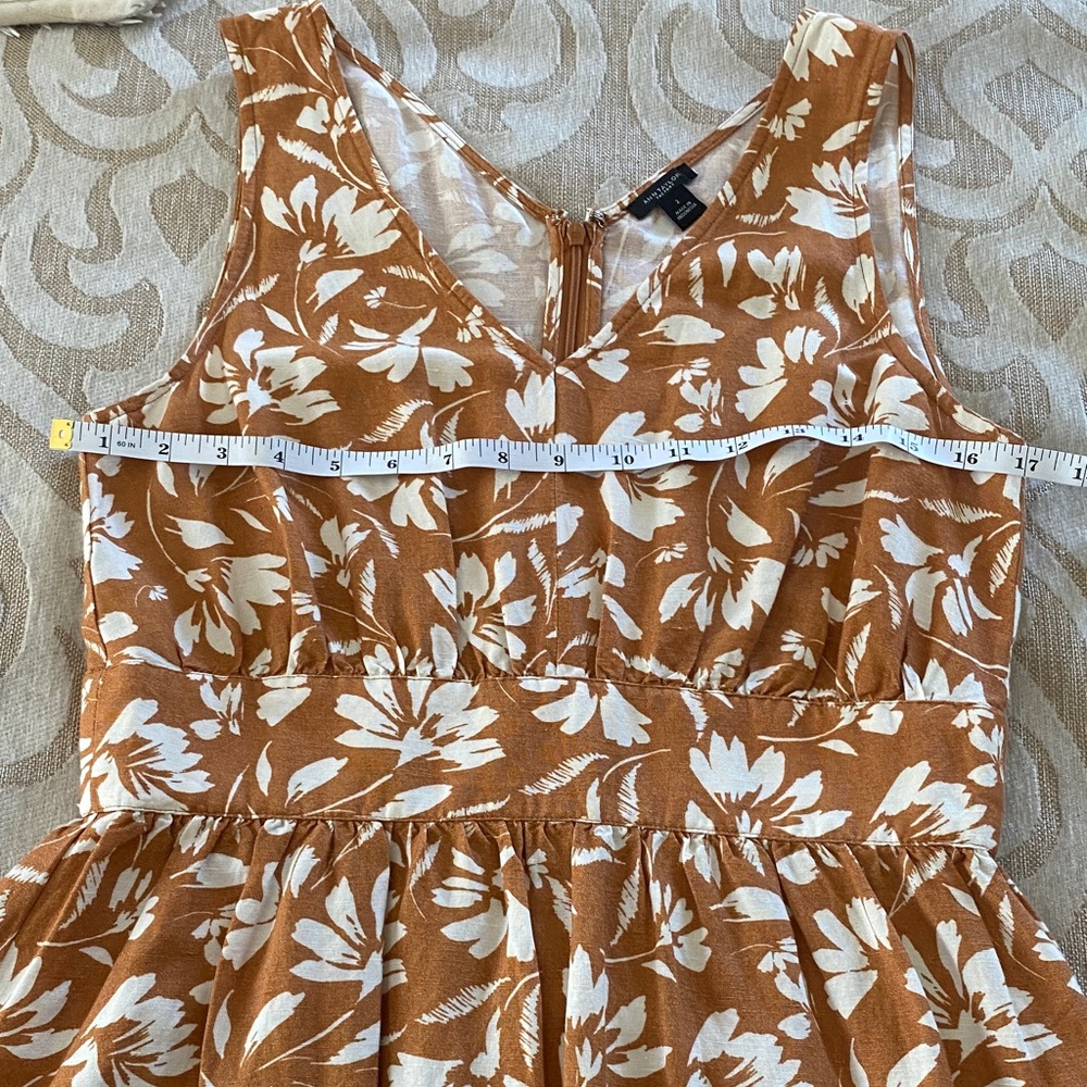 Ann Taylor Factory Vintage Floral MIDI Dress - Picture 8 of 9